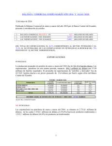 breve analisis - Asociación de Exportadores de Banano del Ecuador.