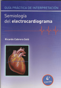 Semiologia del electrocardiograma