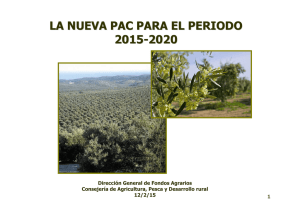 la nueva pac para el periodo 2015-2020