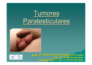 Tumores Paratesticulares