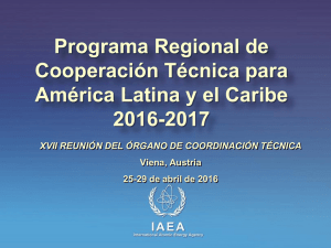 Programa Regional de TCLAC - R. Ramirez