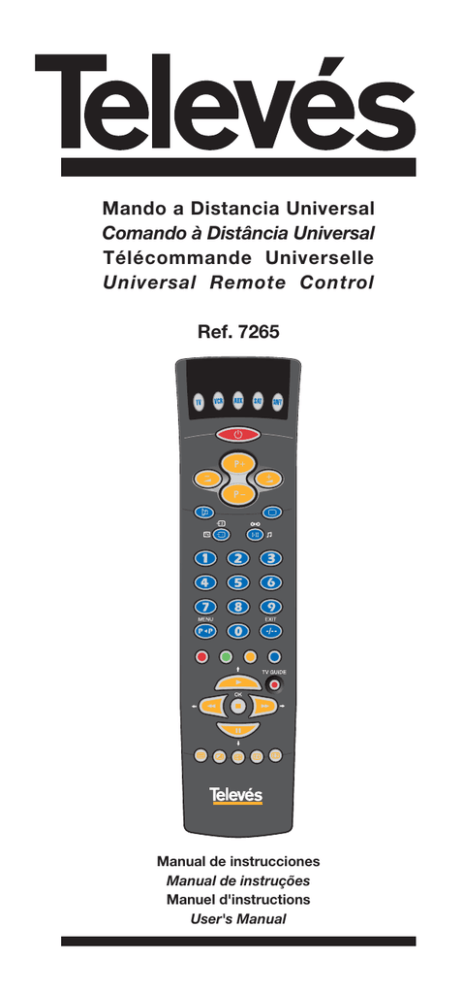Mando A Distancia Universal Comando Dist Ncia