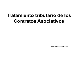 Implicancias Tributarias en los Contratos Asociativos De Consorcio