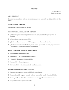 ATENCIÓN Por Daniel Kendal Usado con permiso