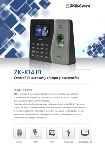 ZK-K14 ID - ZKSoftware