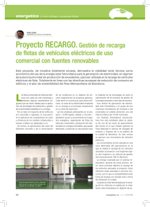 Proyecto RECARGO. Gestión de recarga de fl otas