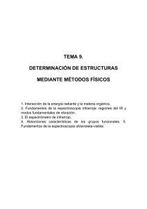 TEMA 9: Determinación de estructuras mediante métodos físicos
