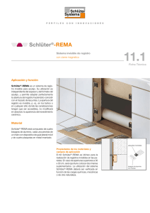 11.1 Schlüter ® -REMA | Ficha técnica (pdf - 0,1 - Schlüter