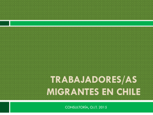 trabajadores/as migrantes en chile