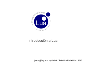 Introducción a Lua