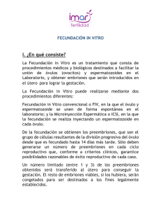 PDF Fecundación in Vitro