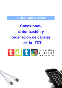 Guía de conexión y sintonización de la TDT en PDF