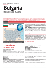 Ficha País Bulgaria - Ministerio de Asuntos Exteriores y de