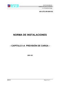 norma de instalaciones