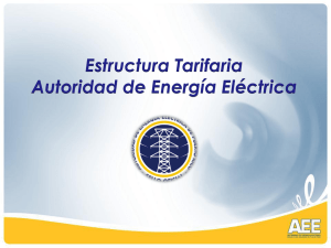 Costo Energía Eléctrica en P.R.