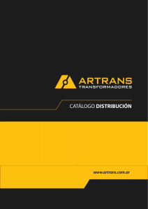 catálogo distribución