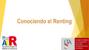 Conociendo el Renting  - Asociación Española de Renting de