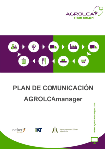 PLAN DE COMUNICACIÓN AGROLCAmanager