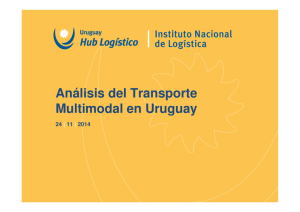 Análisis del Transporte Multimodal en Uruguay