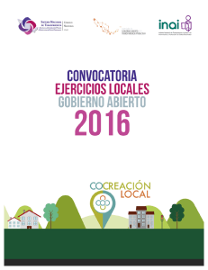 Convocatoria Ejercicios locales 2016 vfinal