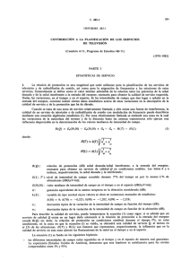 Contribución a la planificación de los servicios de televisión