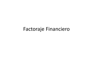 Factoraje Financiero