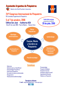 Asociación Argentina de Psiquiatras 24º Congreso Internacional de