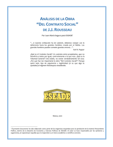 Análisis del Contrato Social,