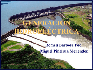 Generación hidroeléctrica 1