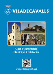 guia telefònica - Ajuntament de Viladecavalls