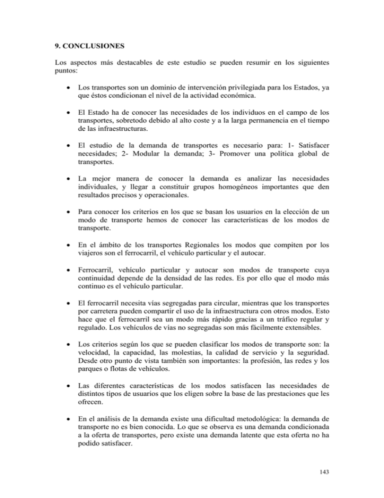 Conclusiones Los Aspectos M S Destacables De Este Estudio