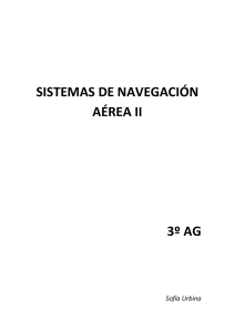 SISTEMAS DE NAVEGACIÓN AÉREA II 3º AG