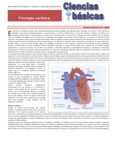 Fisiología cardiaca.