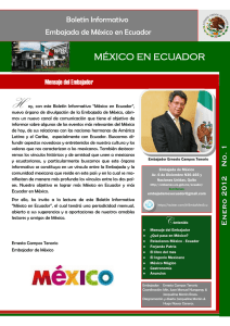 méxico en ecuador - Secretaría de Relaciones Exteriores