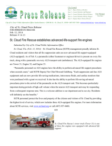 St. Cloud Fire Rescue establishes advanced-life