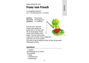 Franz von Frosch