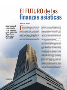 El futuro de las finanzas asiáticas Finanzas y Desarrollo Junio de