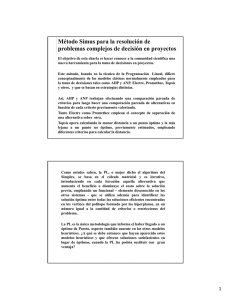 Método Simus para la resolución de problemas complejos de