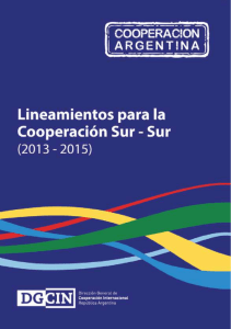 Publicación - Cooperación Argentina
