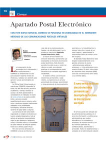 Apartado Postal Electrónico - vía @fundaciondintel Revista DINTEL