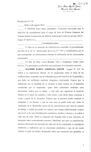 Resolución Nº 718 - Sitio Web del Consejo de la Magistratura de Salta