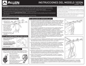 instrucciones del modelo 103dn