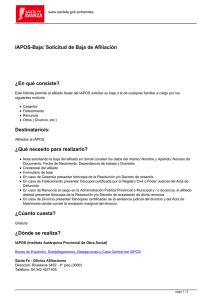 IAPOS-Baja: Solicitud de Baja de Afiliación ¿En qué consiste