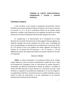 A esta Comisión, le fue - Congreso del estado de Tlaxcala