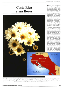 Costa Rica y sus flores.