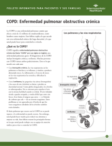 COPD: Enfermedad pulmonar obstructiva crónica