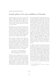 Estudio plástico de la obra medallística de Pisanello
