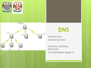 Nombres de dominio DNS