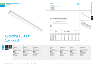 Lambda LED Dif Surfaced