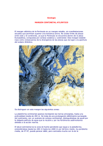 Geología - Márgen Continental Atlántico
